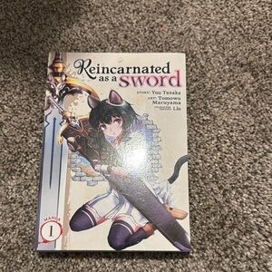 Reincarnated as a Sword Manga Volume 1